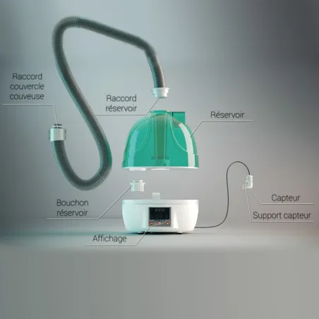 Couveuse 24 œufs Biomaster avec humidificateur Nebula
