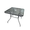 Ensemble apéro 5 pièces pliable acier & textilène