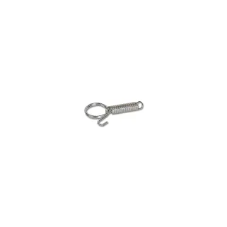 Lot de 10 crochets à ressort 72 mm pour cages