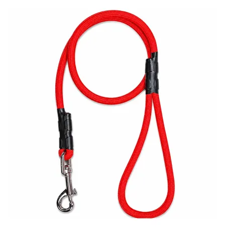 Laisse HB DOG Biothane orange 120 cm - Confort & Sécurité