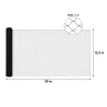 Filet de protection volailles 60mm - 12,5x50m résistant UV