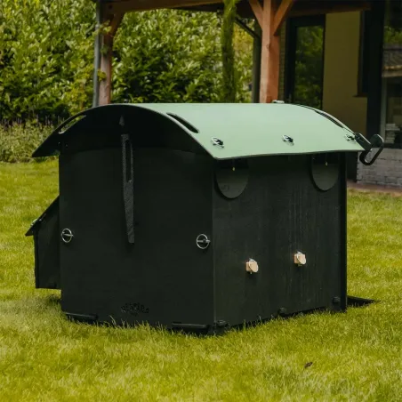 Poulailler écologique 5 à 9 poules en plastique recyclé