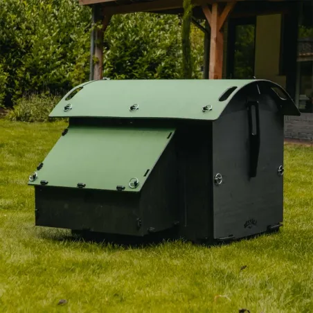 Poulailler écologique 5 à 9 poules en plastique recyclé