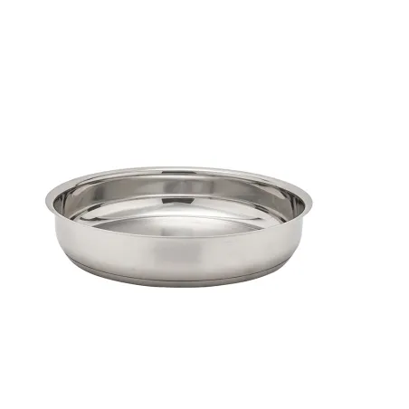 Lot 3 poêles inox 20/24/26 cm pour élevage & jardin
