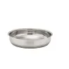 Lot 3 poêles inox 20/24/26 cm pour élevage & jardin