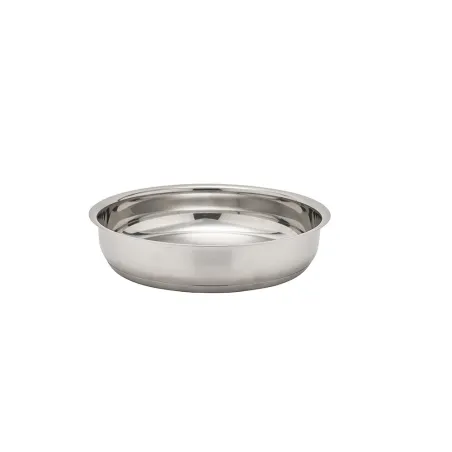 Lot 3 poêles inox 20/24/26 cm pour élevage & jardin