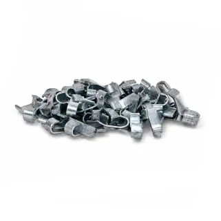 Crochets zinc-alu pour cages et grillages 1kg