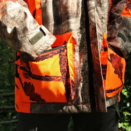 Veste Warm Hunt 4 chaude camo orange M à 3XL