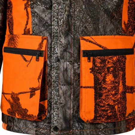 Veste Warm Hunt 4 chaude camo orange M à 3XL