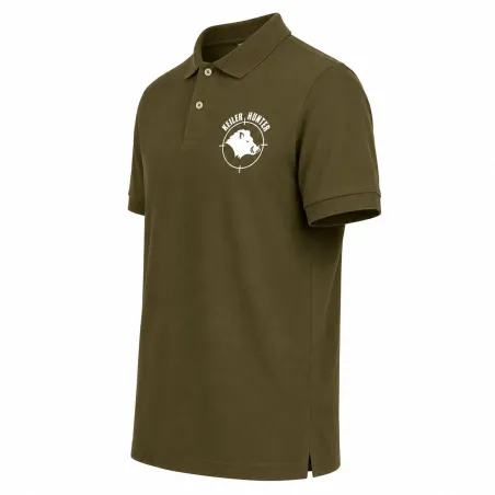 Polo Keiler Hunter kaki - Confort et résistance