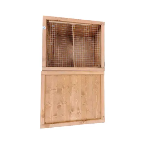 Abris poussins bois 2 espaces - 83x49x36 cm éleveurs