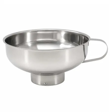 Entonnoir inox universel pour bocaux et confitures 16,5 cm