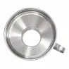 Entonnoir inox universel pour bocaux et confitures 16,5 cm