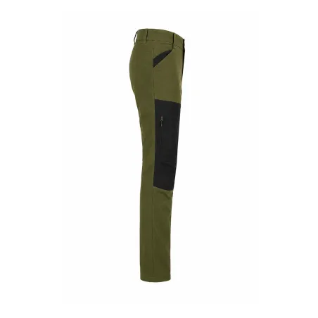 Pantalon femme élégant - Coupe droite pour élevage & outdoor