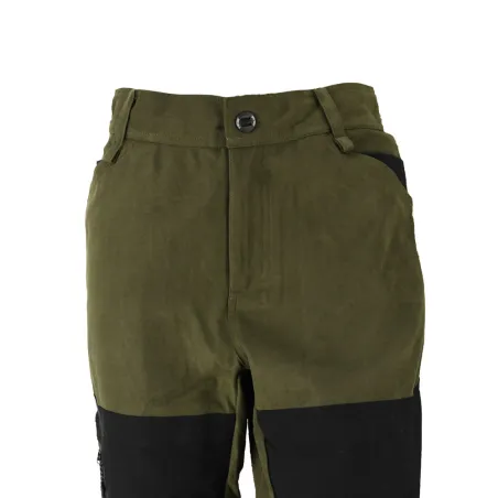 Pantalon femme élégant - Coupe droite pour élevage & outdoor