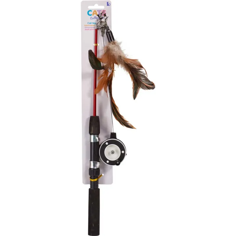 Jouet interactif pour chat 40cm - Stimulation ludique