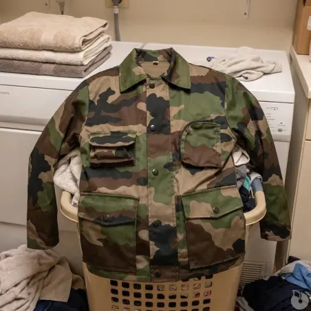 Veste enfant camo chasse coton-polyester 6-16 ans