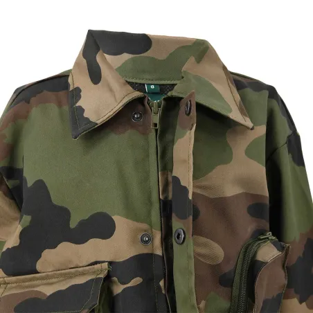 Veste enfant camo chasse coton-polyester 6-16 ans