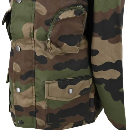 Veste enfant camo chasse coton-polyester 6-16 ans