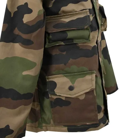 Veste enfant camo chasse coton-polyester 6-16 ans