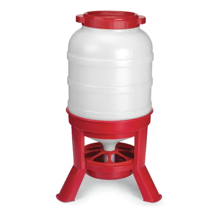 Mangeoire anti-gaspi 30 kg Gaun - Pieds stables