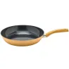 Lot 3 poêles alu forgé Ø20/24/28cm - Manche bakélite