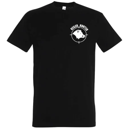 T-Shirt Keiler Hunter noir coton 190g/m² manches courtes