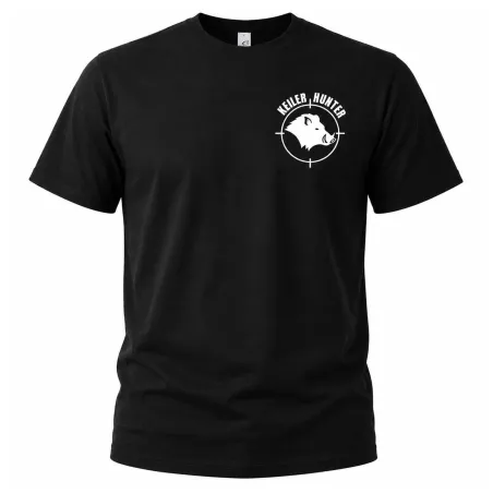 T-Shirt Keiler Hunter noir coton 190g/m² manches courtes