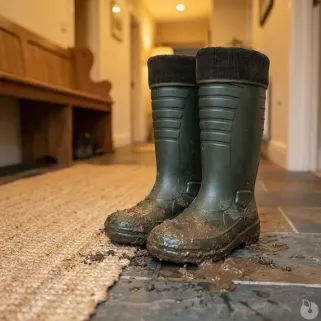 Bottes EVA isolantes étanches kaki - Tailles 40 à 47
