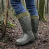 Bottes EVA isolantes étanches kaki - Tailles 40 à 47