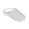 Mules respirantes Airplum pour homme - Kaki