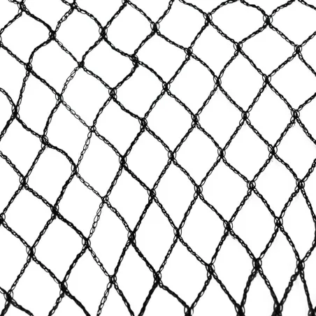 Filet de protection 10x10m maille 35mm anti-UV noir