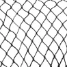 Filet de protection 10x10m maille 35mm anti-UV noir