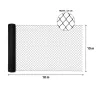 Filet de protection 10x10m maille 35mm anti-UV noir