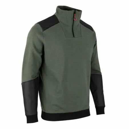 Sweat camionneur kaki homme M à 3XL - Barbade