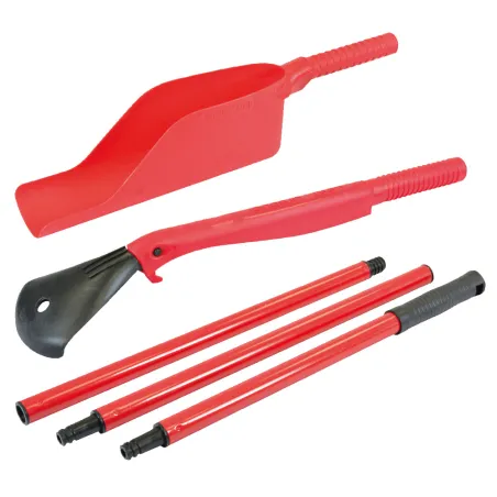Kit nettoyage gouttière télescopique avec pelle et racloir