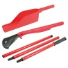 Kit nettoyage gouttière télescopique avec pelle et racloir