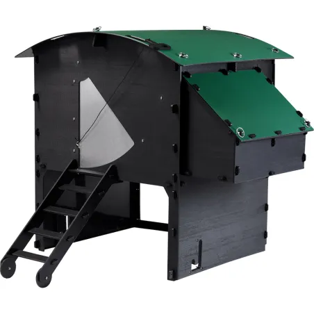 Poulailler surélevé plastique recyclé 8-15 poules