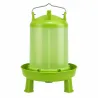 Abreuvoir 14L sur pied vert pour volailles - Pratique