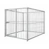 Chenil acier 1,5x2m - Kit complet sécurisé extérieur