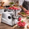 Hachoir viande pro 550W aluminium 3-5-8mm Lacor