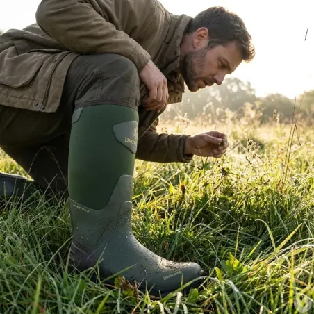 Bottes Browning Invector II étanches vertes 40 à 47