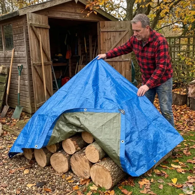 Bâche ultra-légère 2x3 m pour protection extérieure