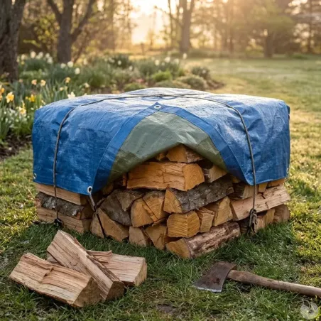 Bâche ultra-légère 2x3 m pour protection extérieure