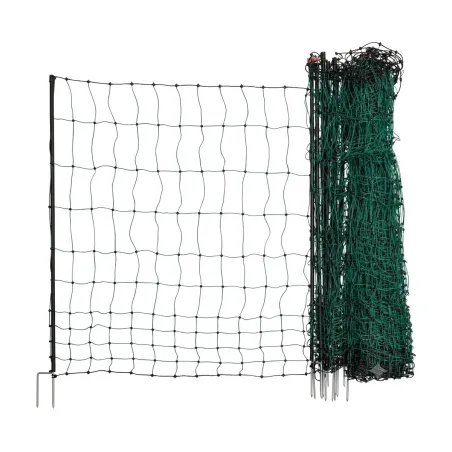 Filet non électrifiable pour poules 25m H106cm double pointe
