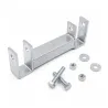 Fixation toiture chenil pour barre 25x25 mm - solide et durable