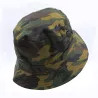 Bob réversible coton kaki/camouflage CE confort