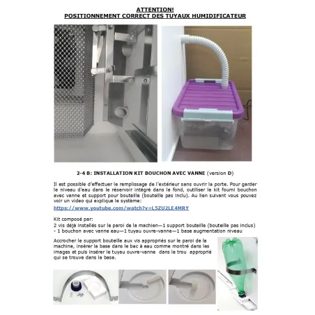 Couveuse Maino DUC 70 + humidificateur auto - 70 œufs