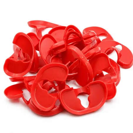 Lot de 25 lunettes anti-piquage pour petites volailles