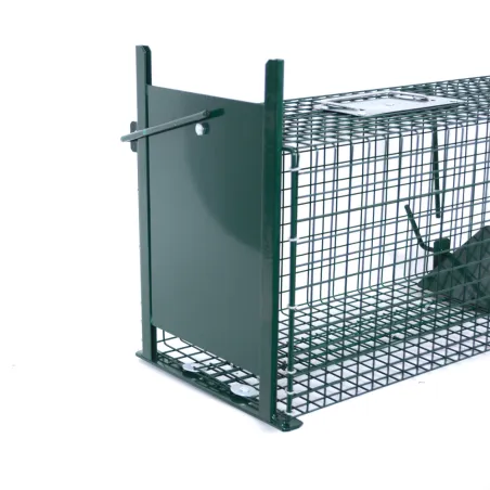 Lot de 10 pièges à rats 22x24x61 cm - 1 entrée